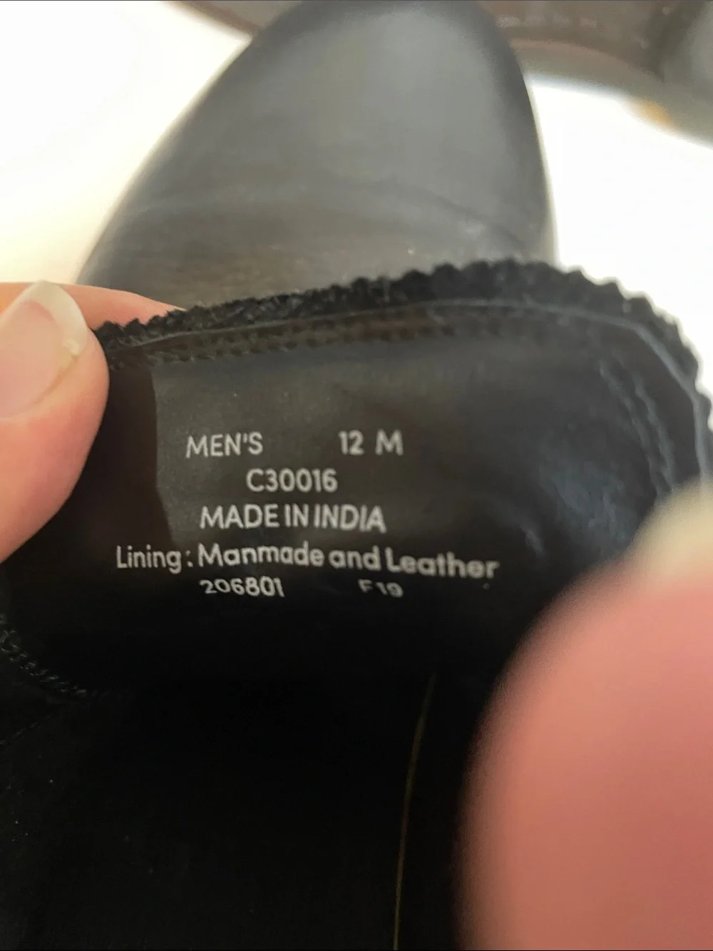 Cole Haan Black Leather Oxford Lace-Up Dress Shoes
